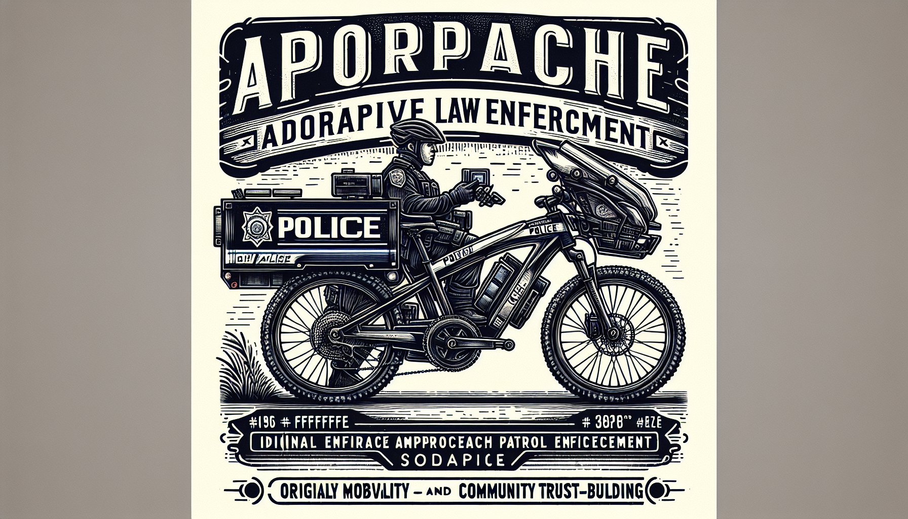 Original Approach Patrol Bike enhances law enforcement with innovative mobility solutions, boosting community trust and safety.