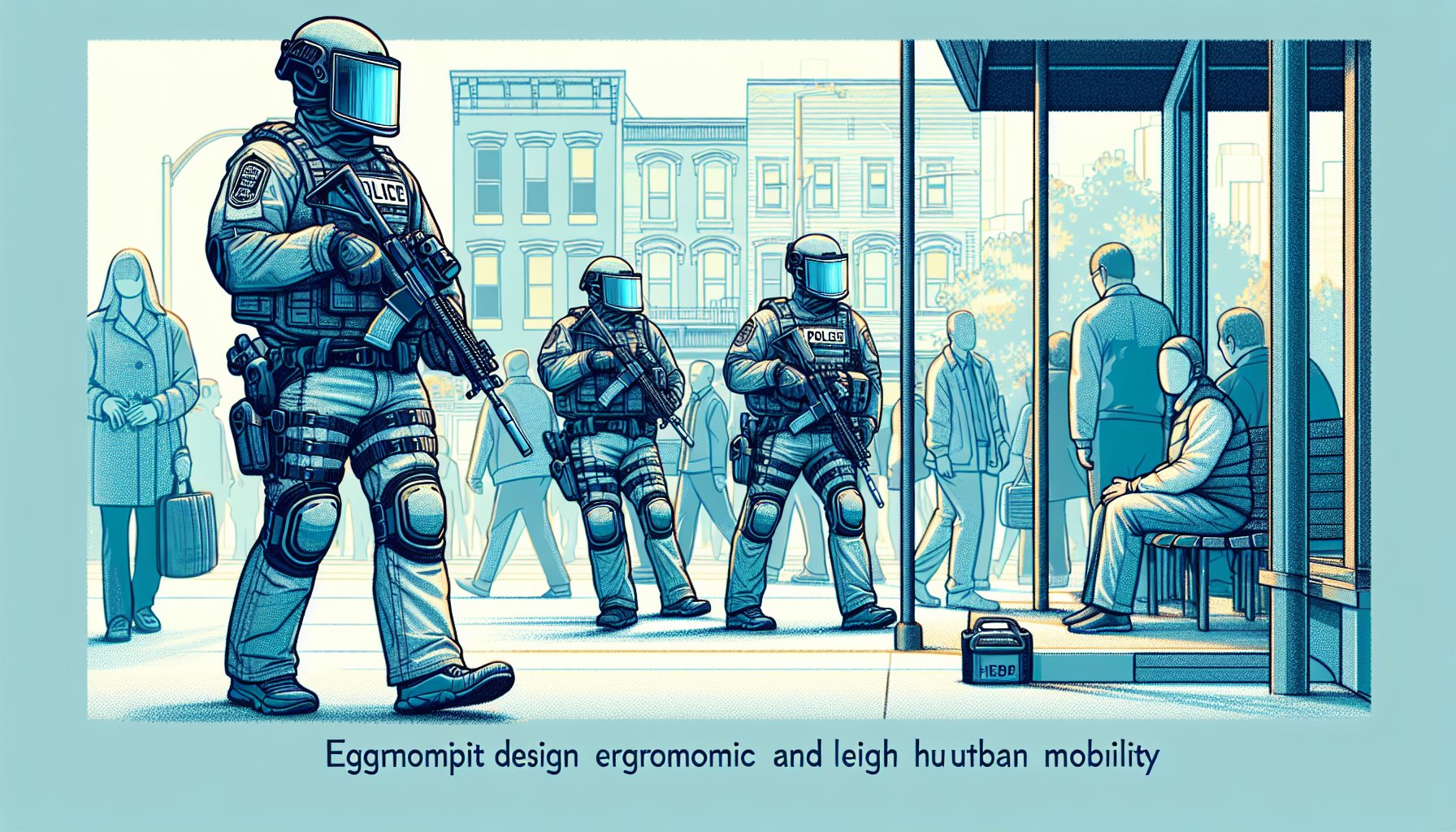 Law Enforcement Ready APB showcases ergonomic, lightweight gear for police officers, enhancing urban mobility and community engagement.