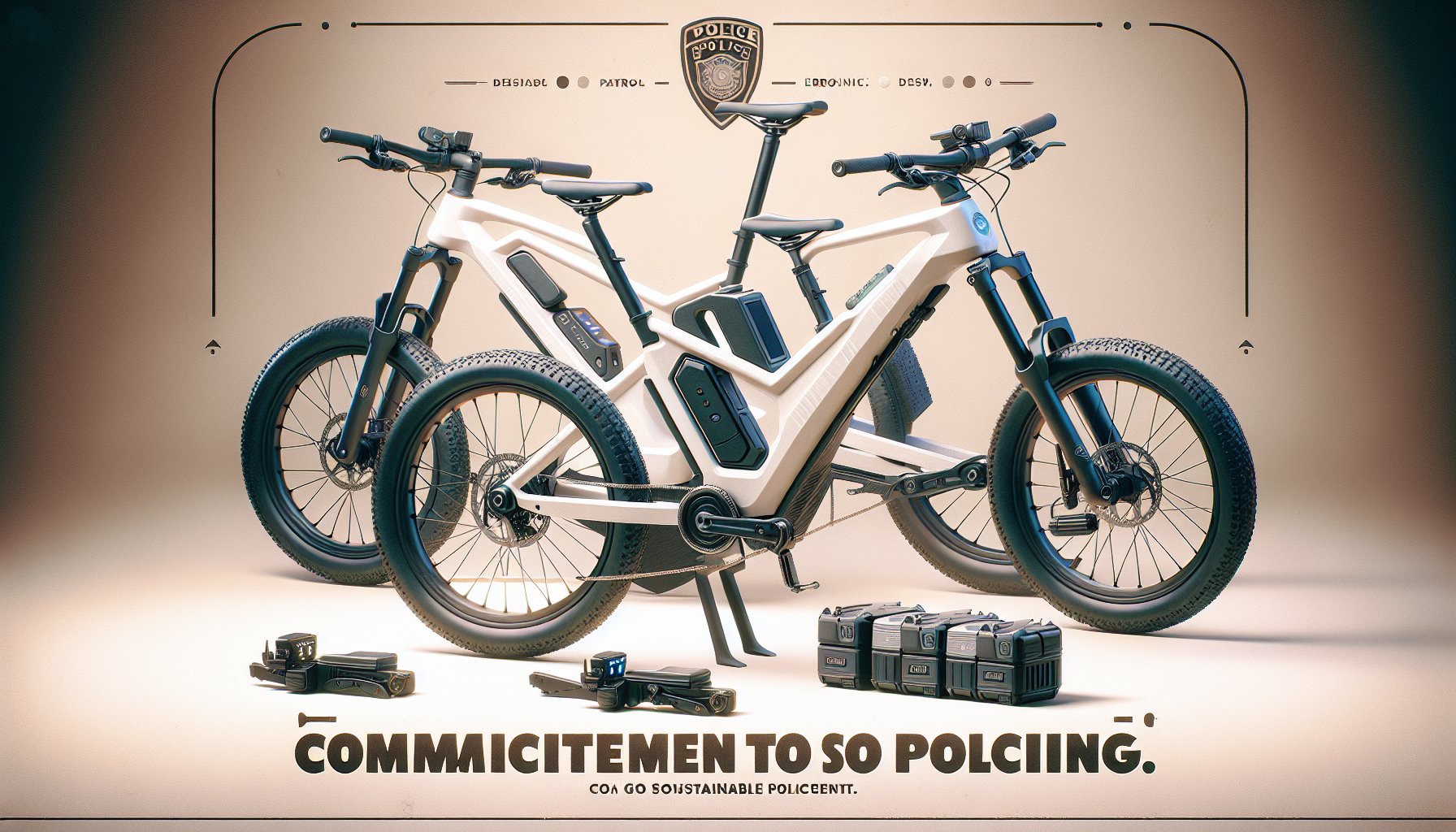 Lightweight patrol bikes with ergonomic design and tech features for sustainable, community-focused law enforcement in 2025.