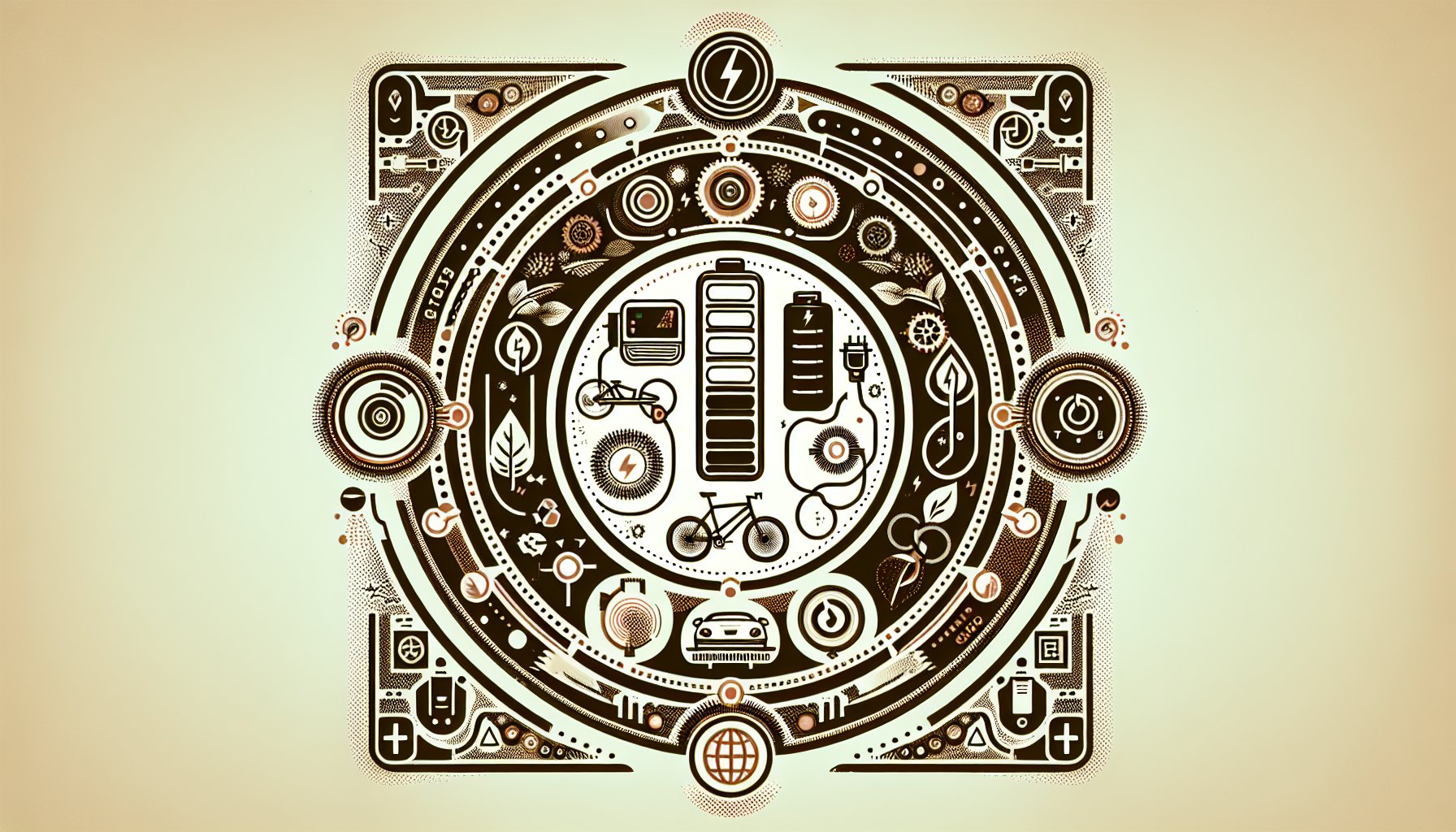 Maximizing battery range with power management strategies for electric bikes, featuring smart charging and sustainable energy use.