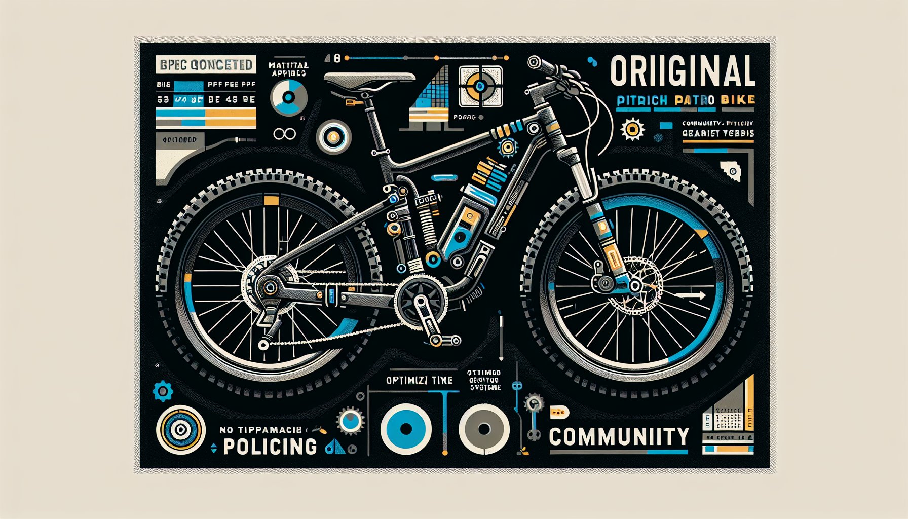 10 tips for maintaining Original Approach Patrol Bike, focusing on multi-terrain tires and gear system optimization for community policing.