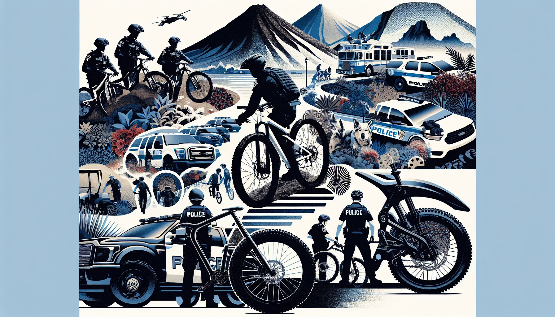 Volcanic Bikes' Signature Series APB boosts trail performance for law enforcement with eco-friendly features and community engagement.