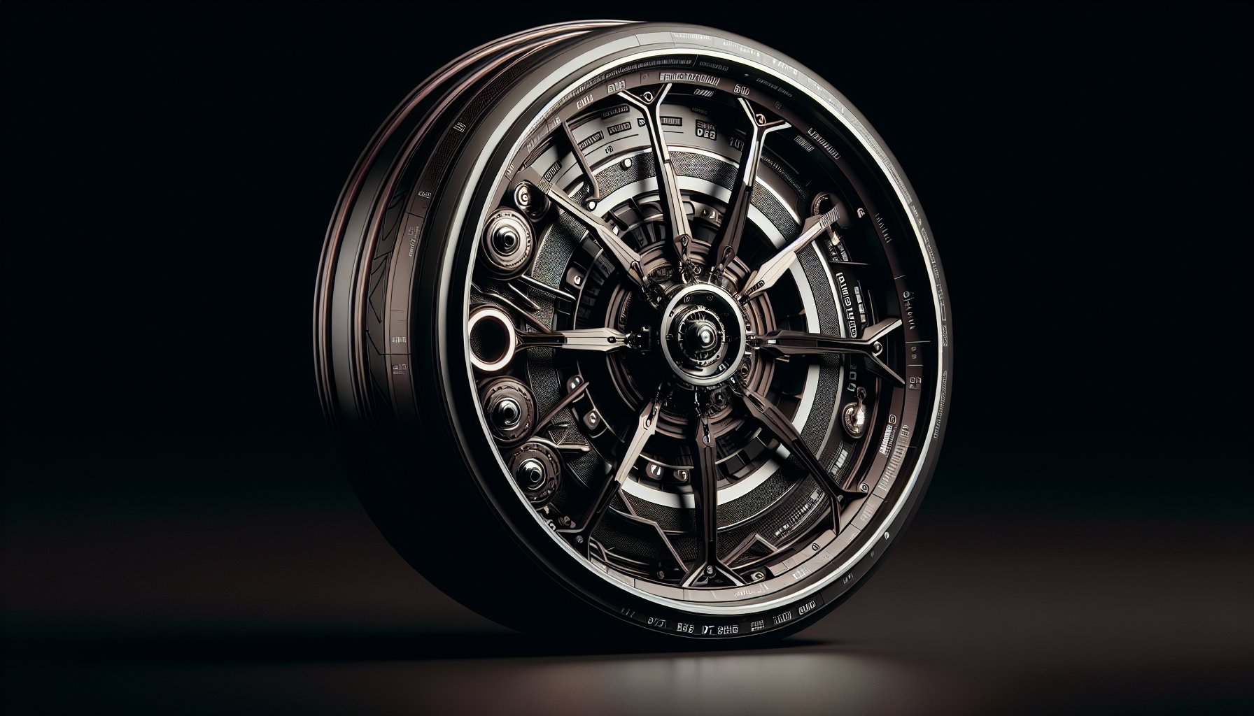 DT Swiss HU1900 wheel showcasing advanced aluminum alloy, carbon fiber components, and aerodynamic design for superior strength.