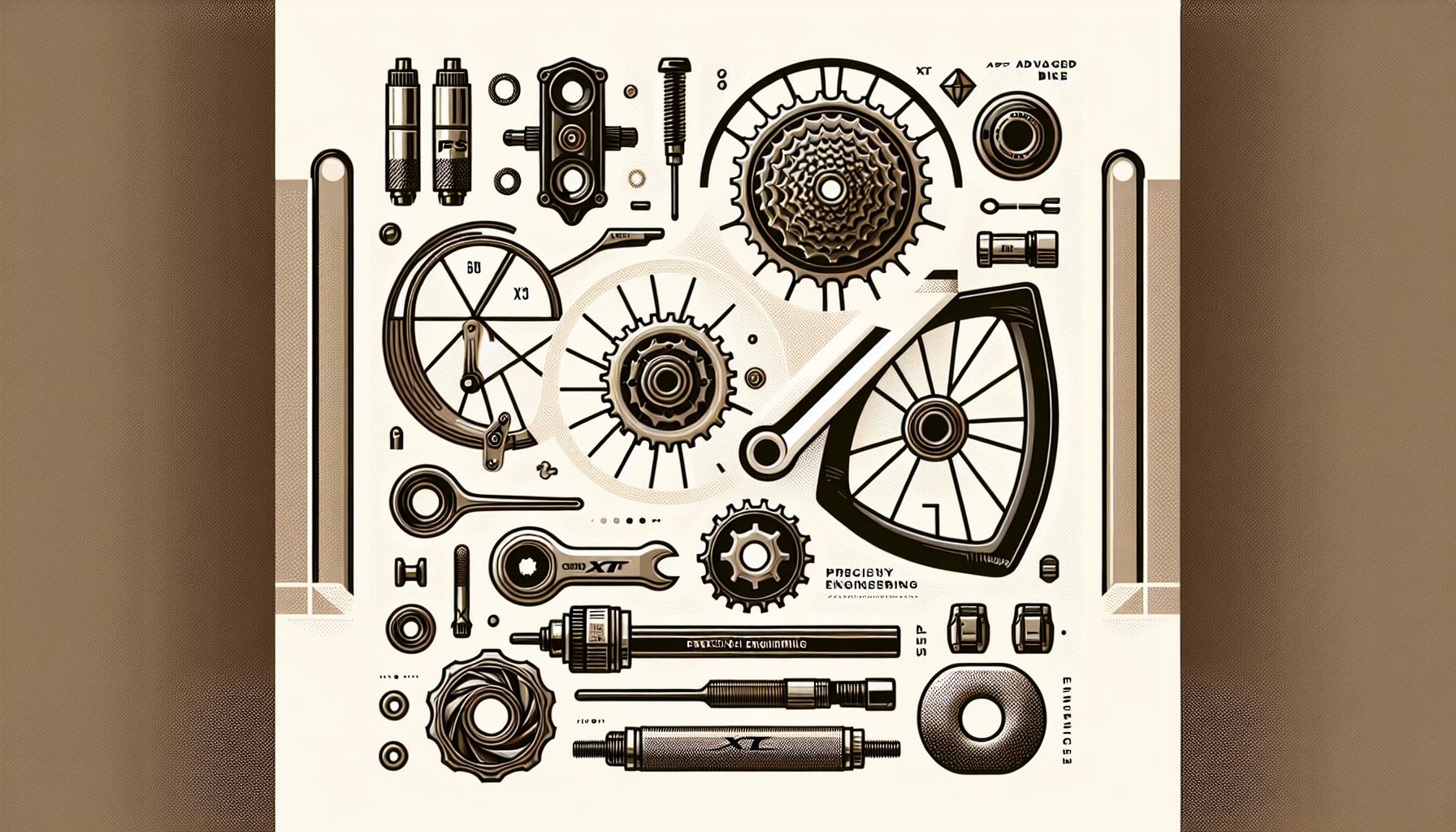 Shimano XT components enhance performance cycling with precision engineering for advanced, eco-friendly biking.