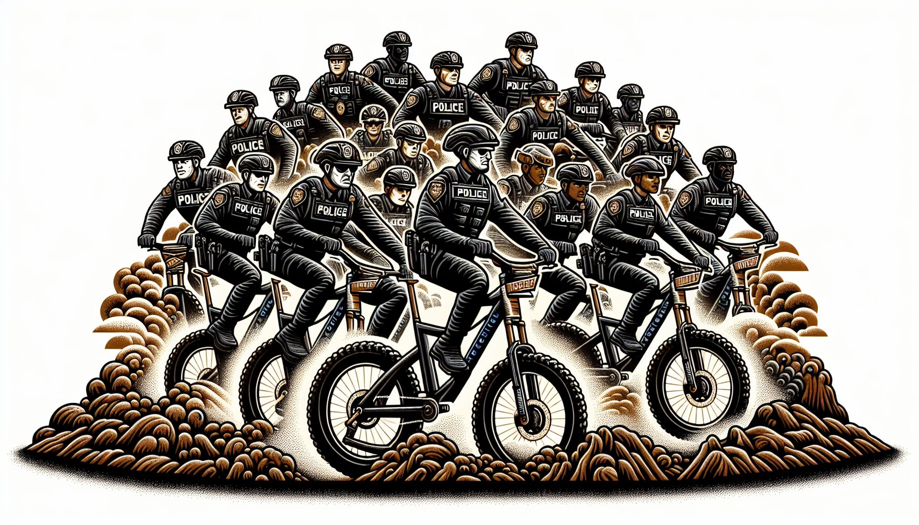 Volcanic Bikes enhance law enforcement mobility, promoting sustainable policing and building trust in community policing efforts.