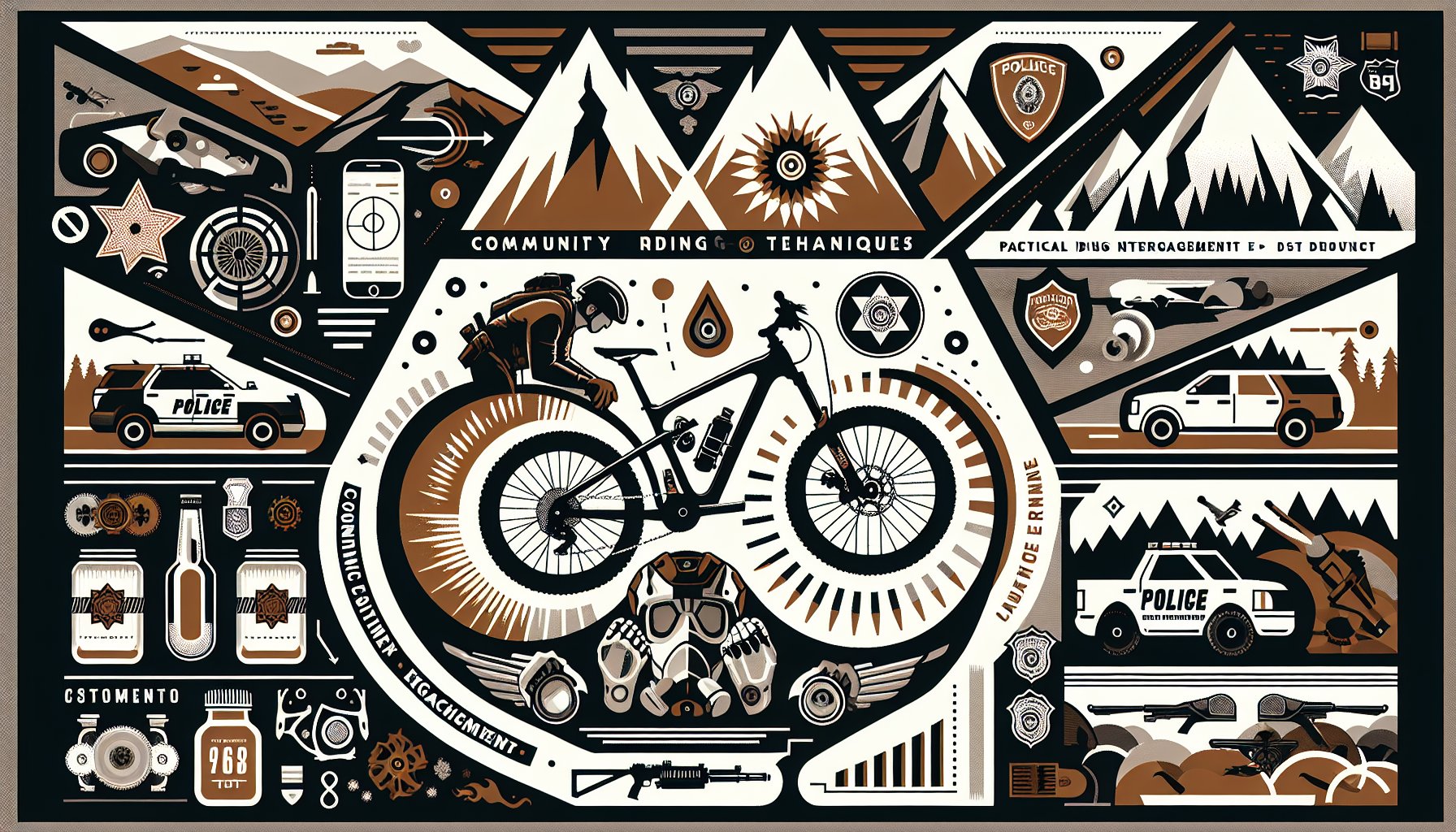 Best practices for Volcanic Bikes in patrol: techniques, community engagement, tactical training, and law enforcement customization.