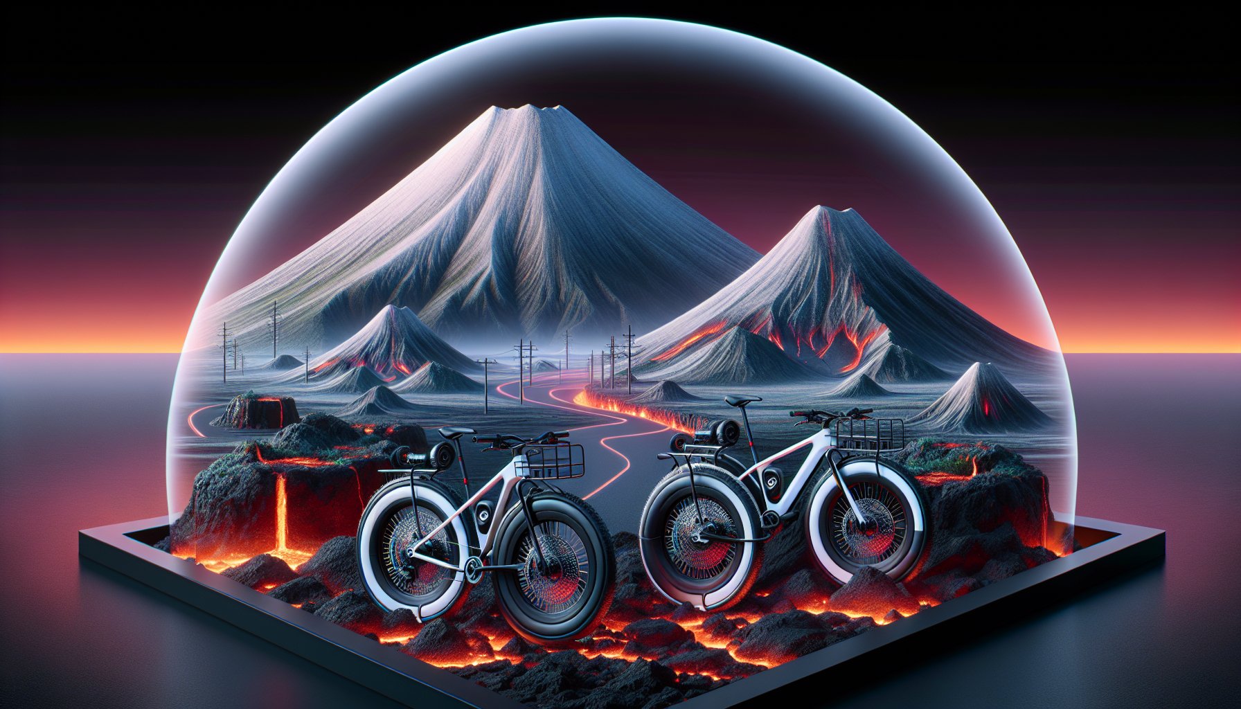 Volcanic Bikes offers customized, sustainable bicycles for urban commuting and outdoor adventures, catering to every lifestyle.