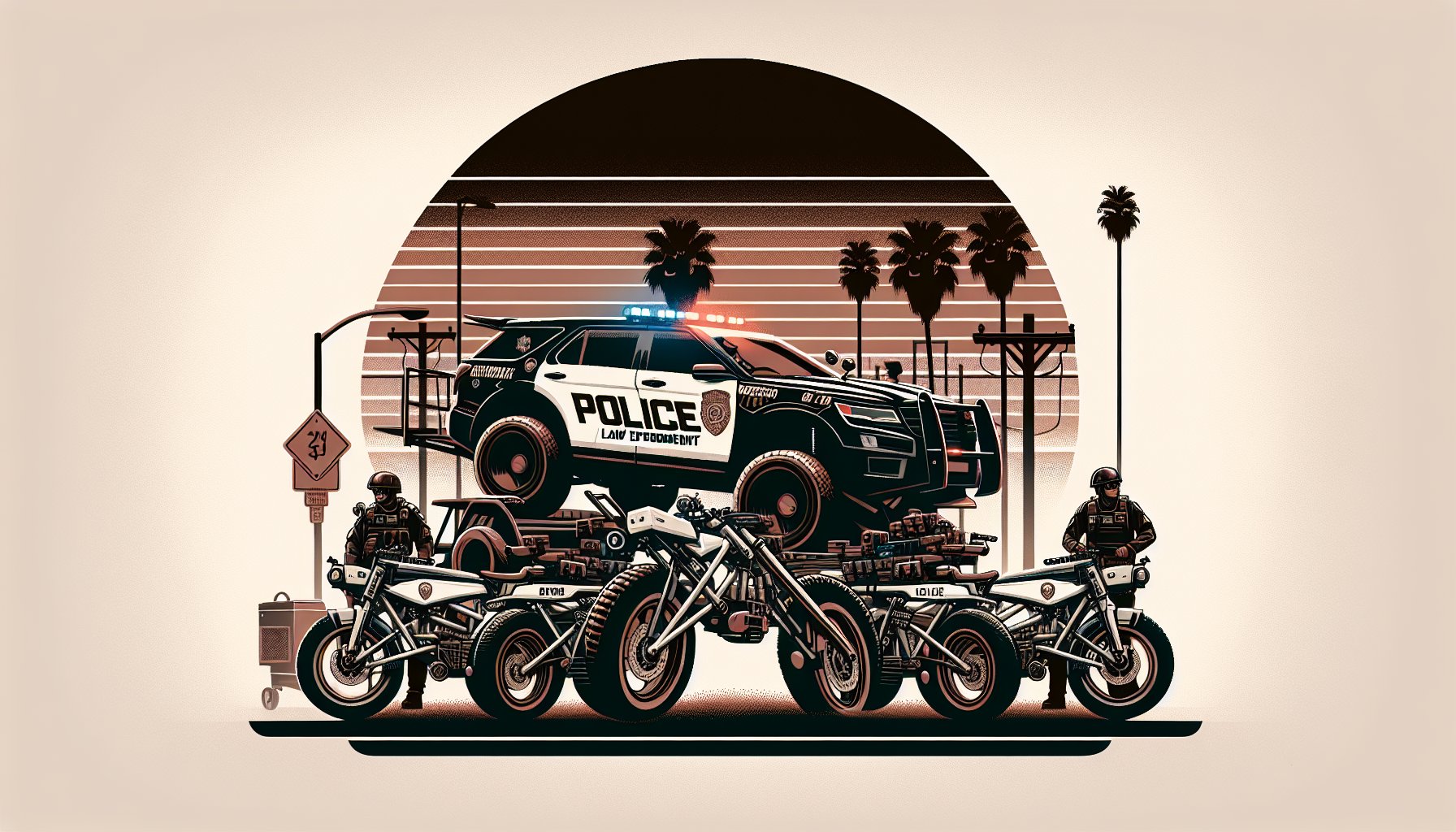 Volcanic Bikes: innovative specialty patrol bikes using electric-assist tech for community engagement and law enforcement training.