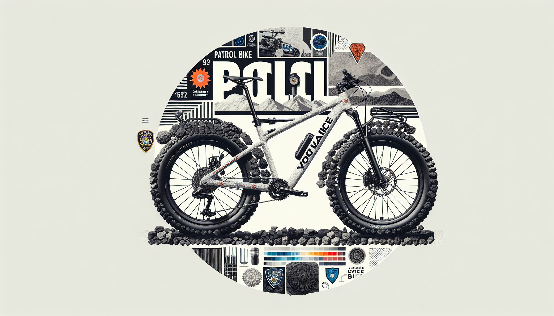 The Original Approach Patrol Bike by Volcanic Bikes: durable design for law enforcement, enhancing community engagement and innovation.