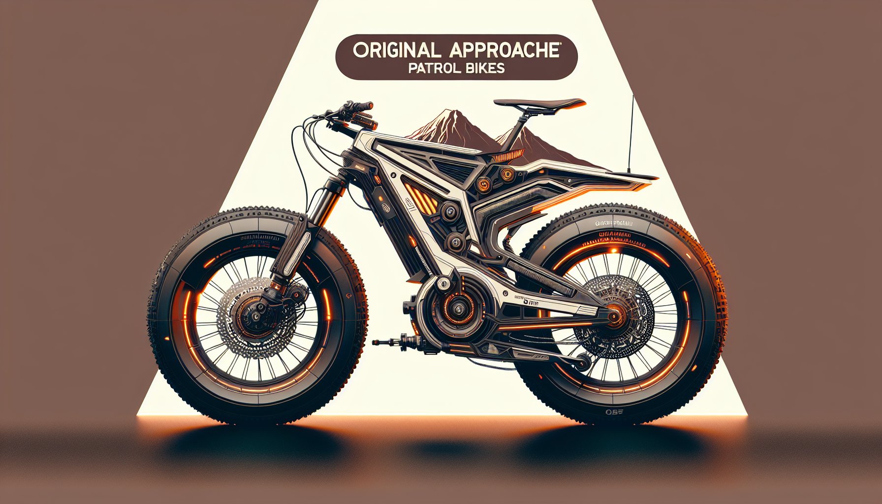 Volcanic Bikes' Original Approach Patrol Bike combines innovative design with durability for sustainable urban mobility.