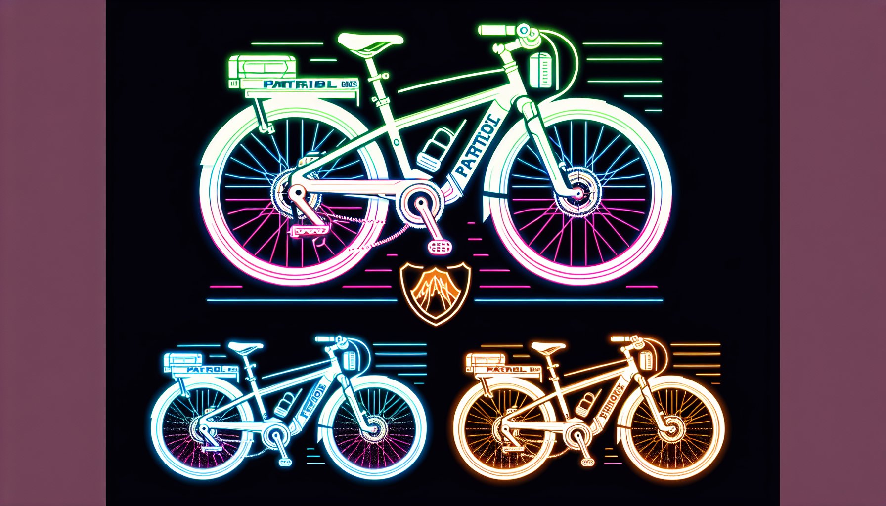 Patrol bikes for eco-friendly law enforcement, featuring All-Purpose and Volcanic Bikes for enhanced community engagement.