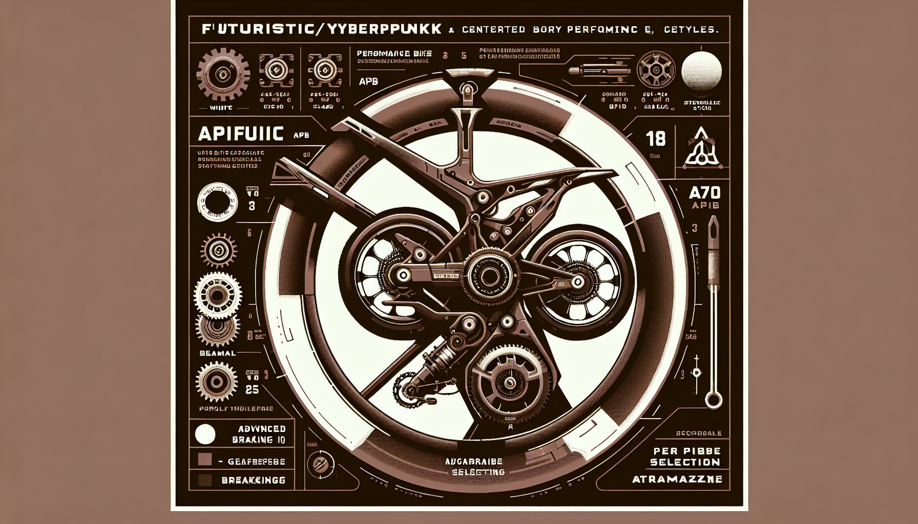 Customizing a Volcanic Bikes APB for optimal performance with gear ratio selection and advanced braking systems.