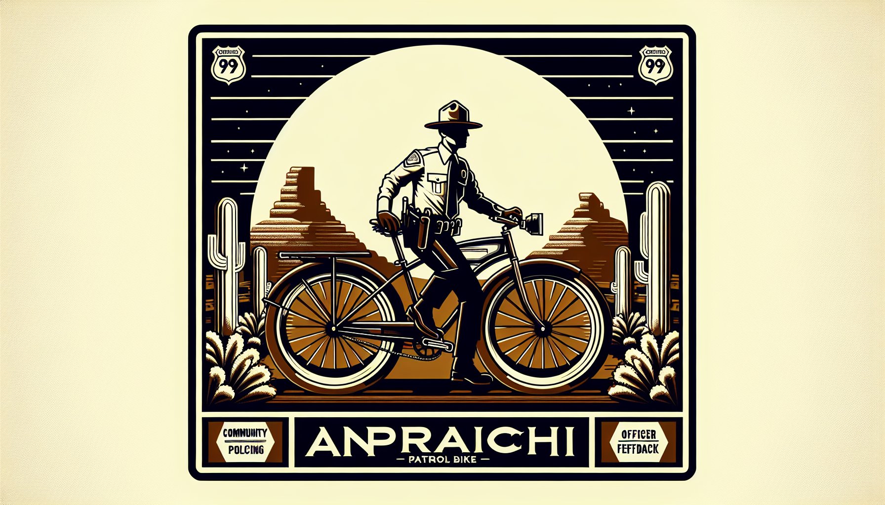 Original Approach Patrol Bike by Volcanic Bikes enhances community policing with sustainable design and officer feedback integration.