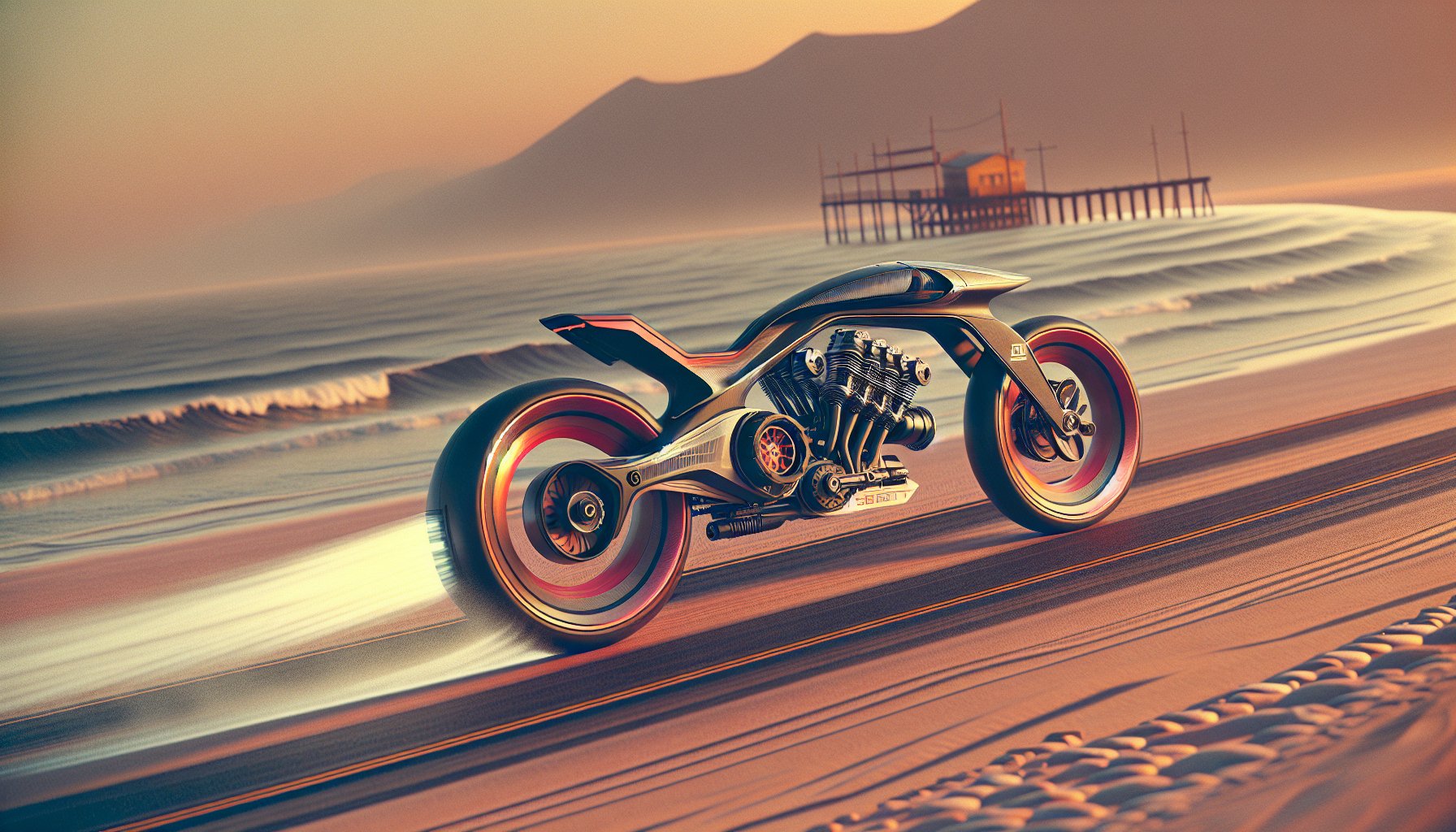 Aerodynamic design in Volcanic Bikes enhances urban patrol bike engineering using computational fluid dynamics for improved performance.