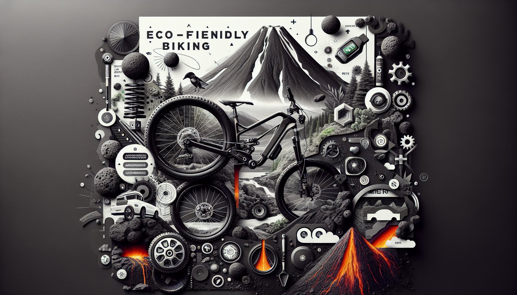 Explore the Signature Series APB: eco-friendly biking with advanced suspension and customizable features for the Volcanic Bikes community.