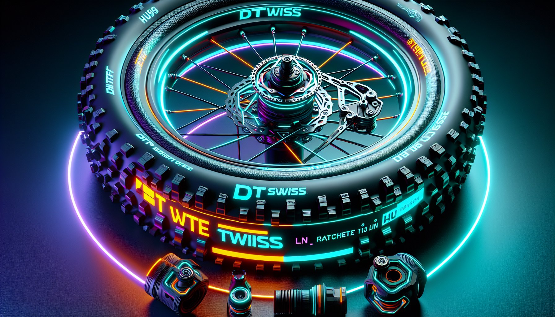 DT Swiss HU1900 wheels showcase rugged durability, Ratchet LN technology, and versatile tire compatibility for eMTB trails.