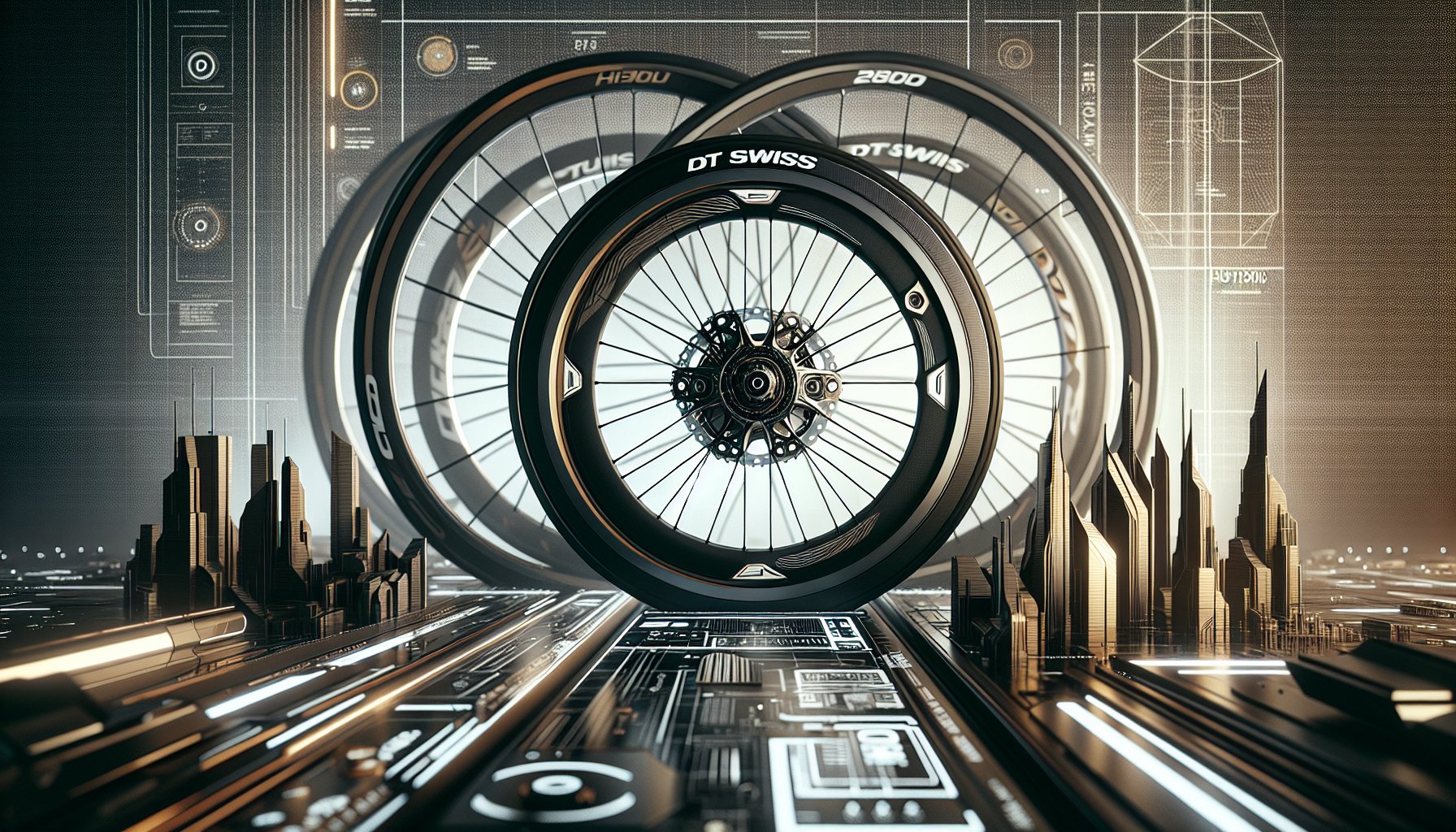 DT Swiss HU1900 wheels compared to other endurance wheelsets for optimal cycling performance in e-touring.