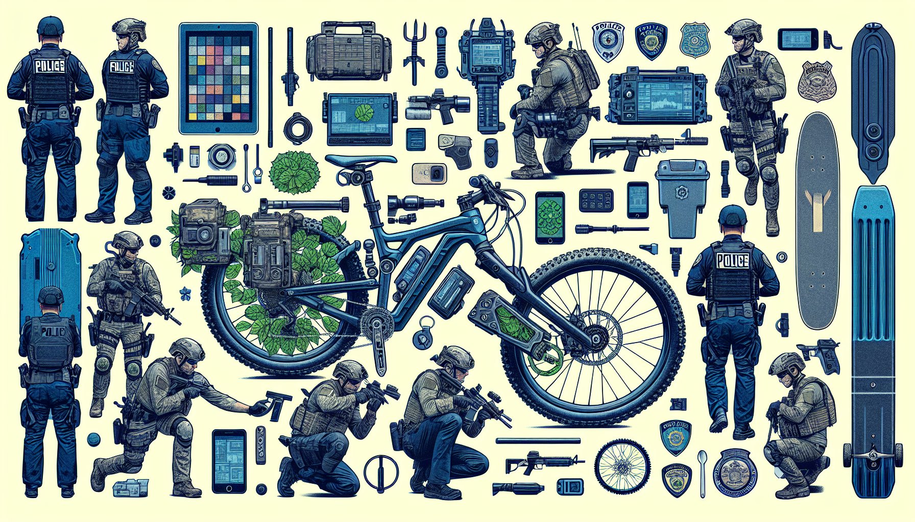 Comprehensive guide to patrol bike outfitting gear for law enforcement, featuring eco-friendly and tactical technology for community engagement.