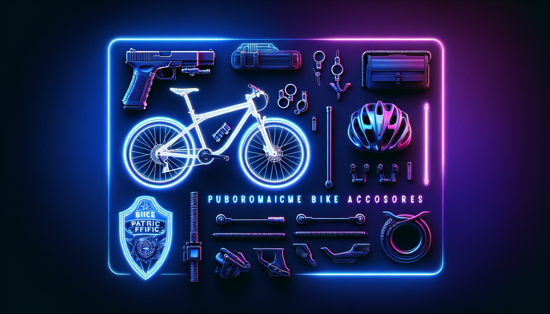 Essential patrol bike accessories for law enforcement, featuring ergonomic frames and customization options from Volcanic Bikes.