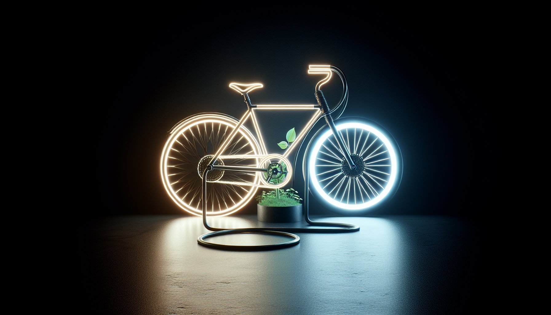 Innovative bike design and eco-friendly bicycles highlight branding strategies for sustainability in cycling and digital marketing.