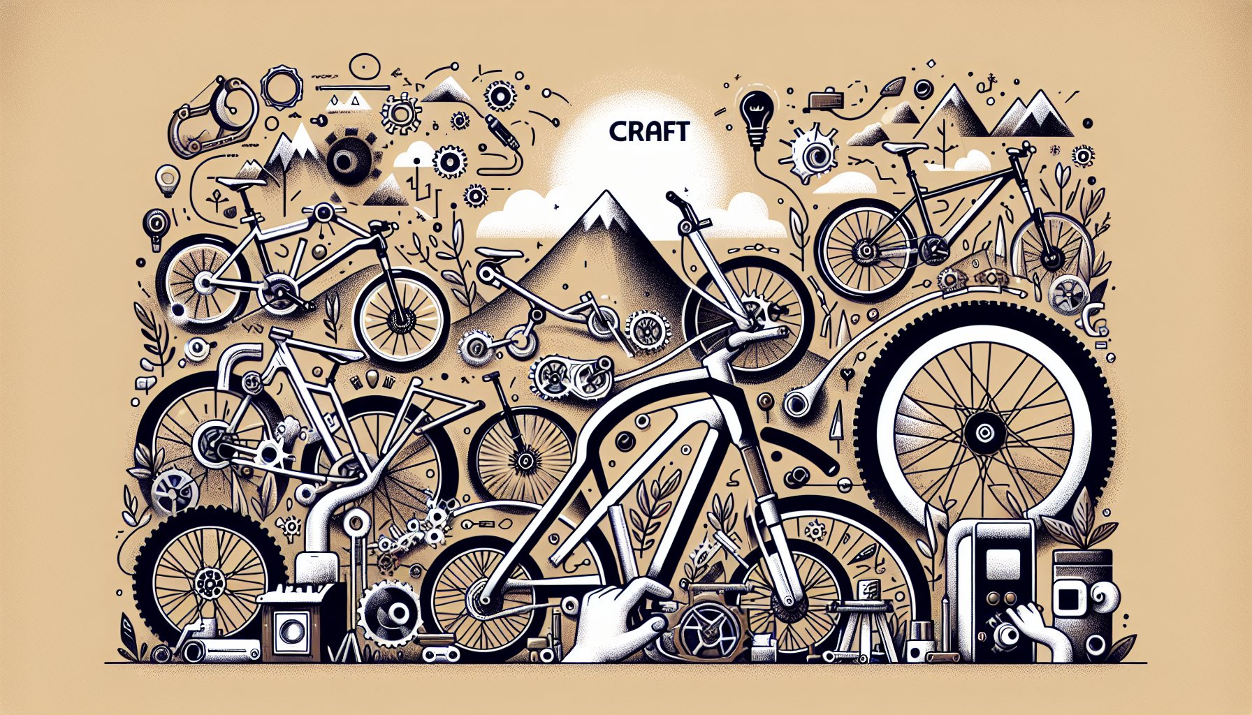 Volcanic Bikes showcases innovative, customizable mountain bikes with smart technology for sustainable cycling benefits.