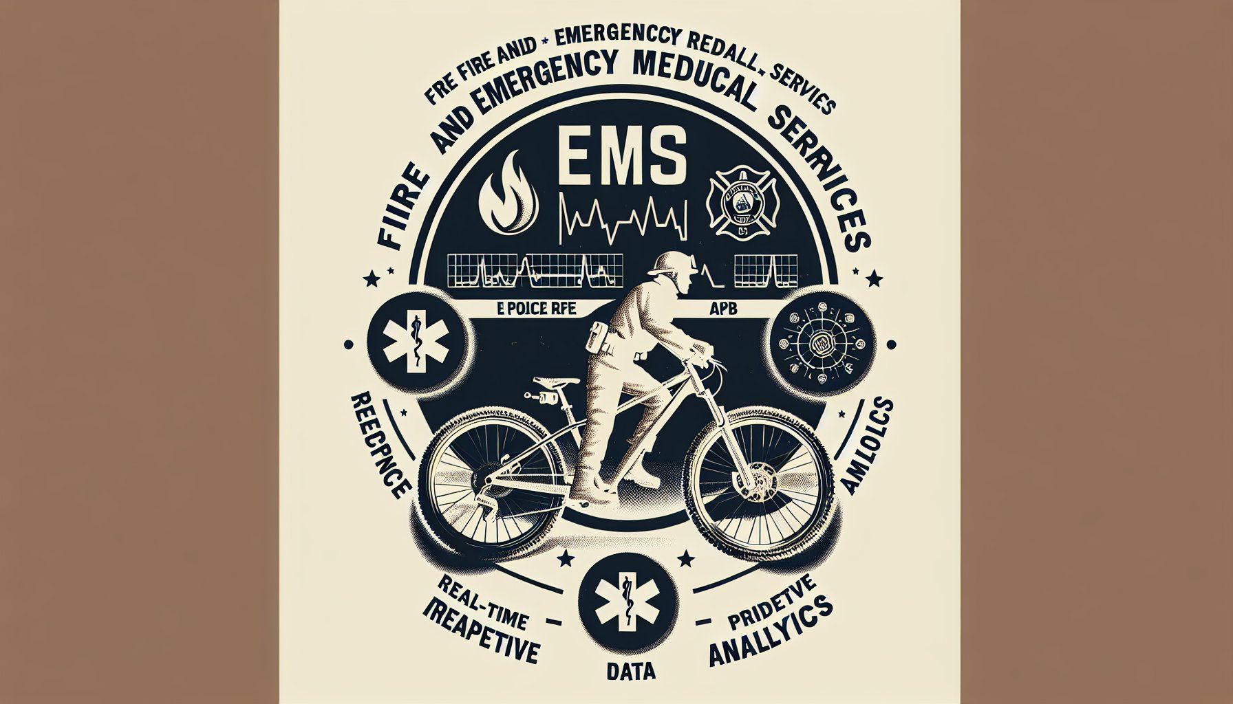 Fire/EMS APB enhances emergency response with real-time data analytics and predictive technology, featuring Volcanic Bikes.