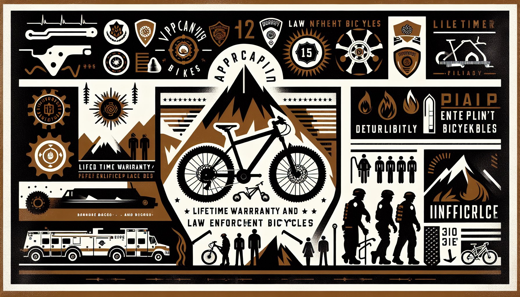Exploring Volcanic Bikes' Approach Patrol durability and lifetime warranty for law enforcement bicycles.
