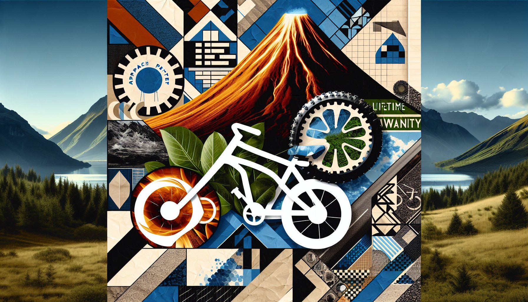 Volcanic bikes' Approach Patrol Bicycle features a lifetime warranty, ensuring unmatched durability and eco-friendly cycling.