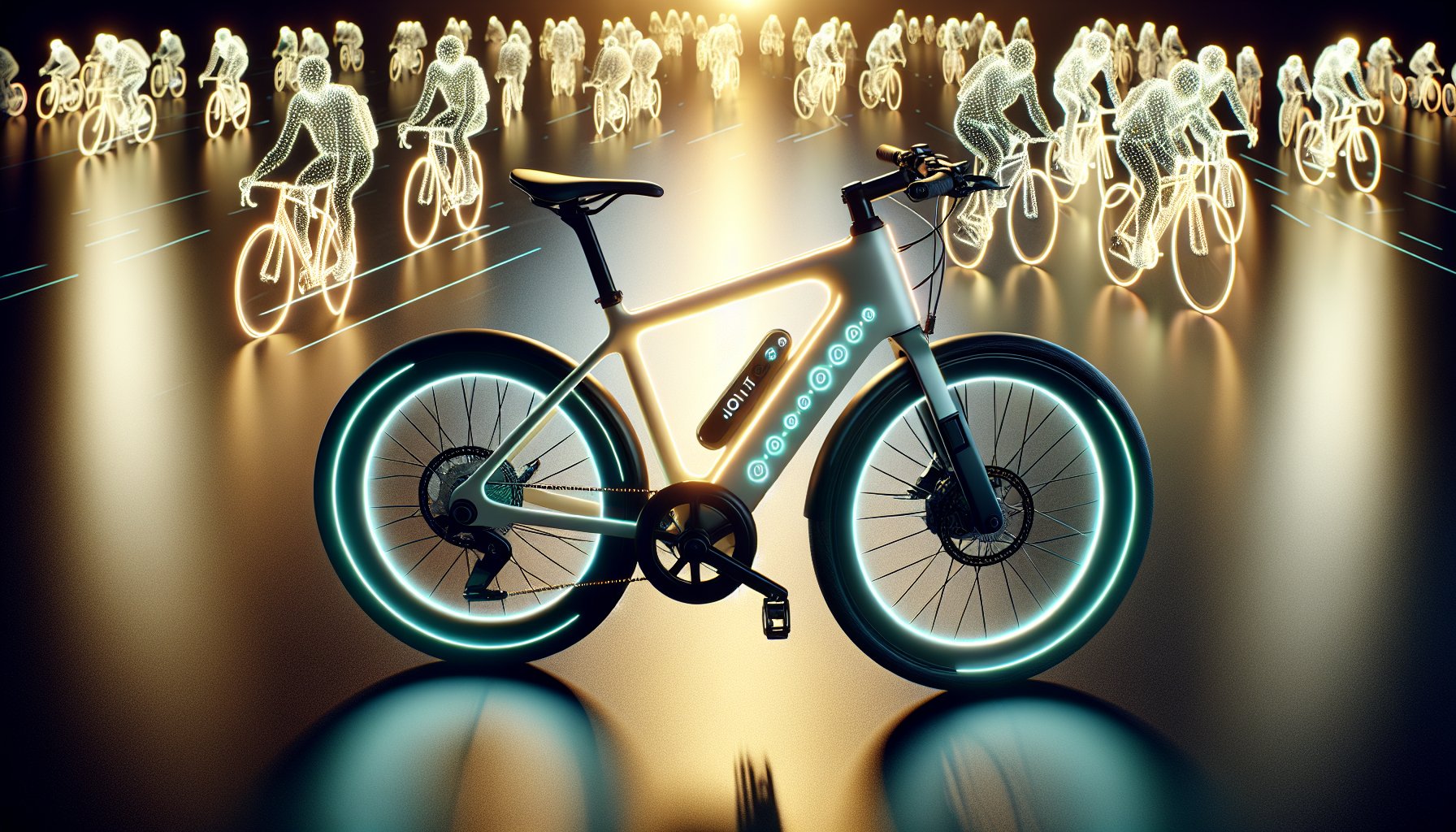 Infographic highlighting 10 benefits of cycling innovations, IoT tech, hybrid bikes, and sustainable community cycling for 2025.