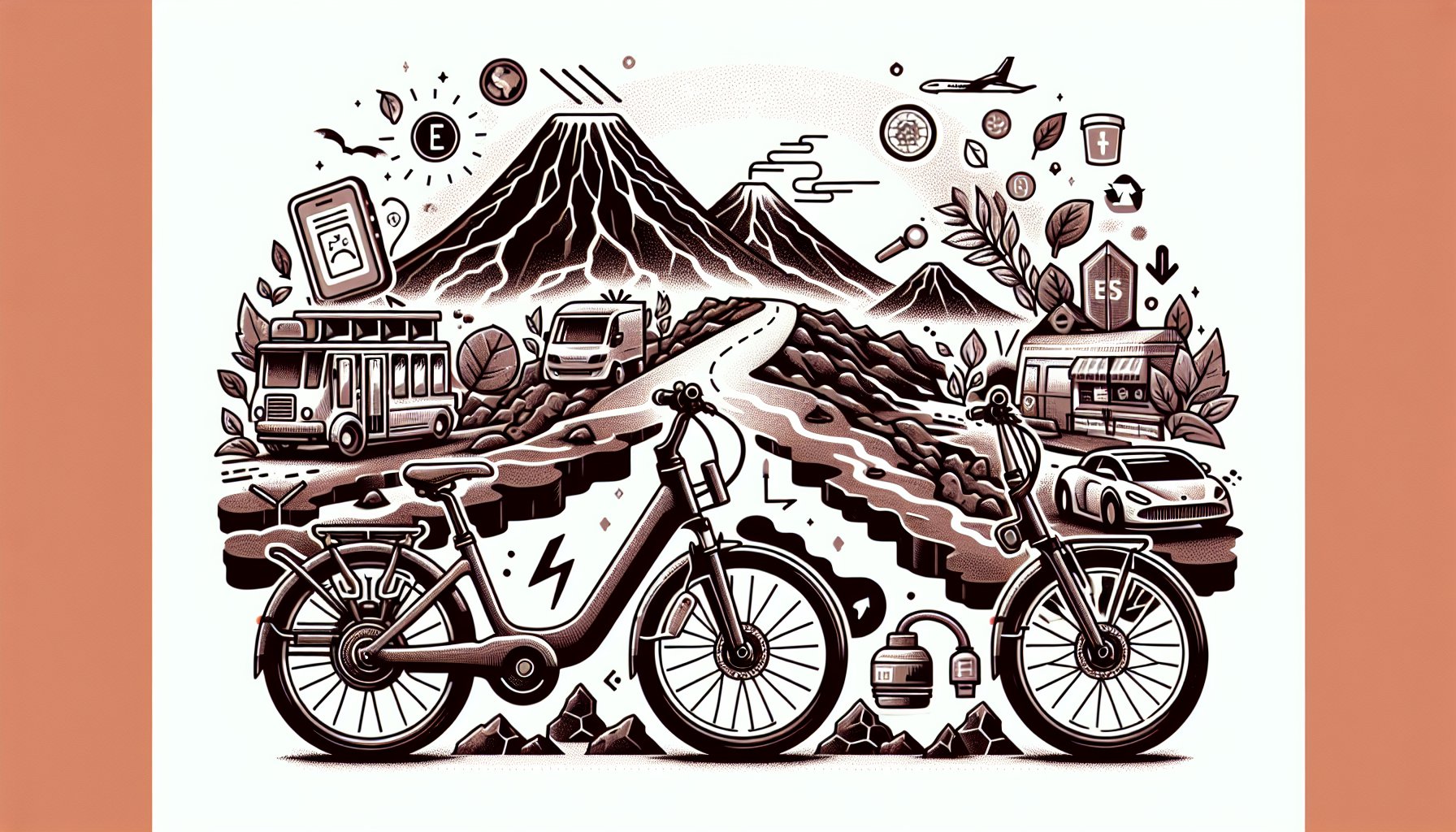 Volcanic Bikes promotes sustainable transportation and community engagement through eco-friendly electric bikes.