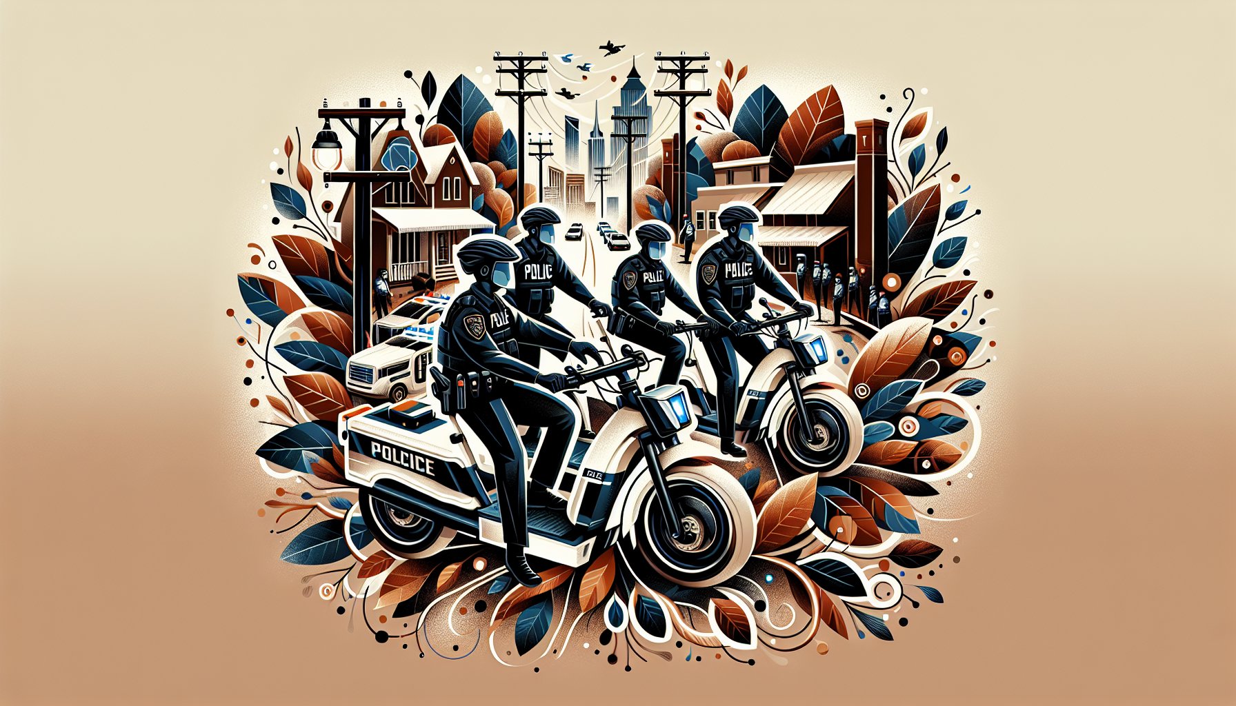 Electric patrol bikes enhance police mobility, offering eco-friendly enforcement and cost-saving benefits for better community relations.