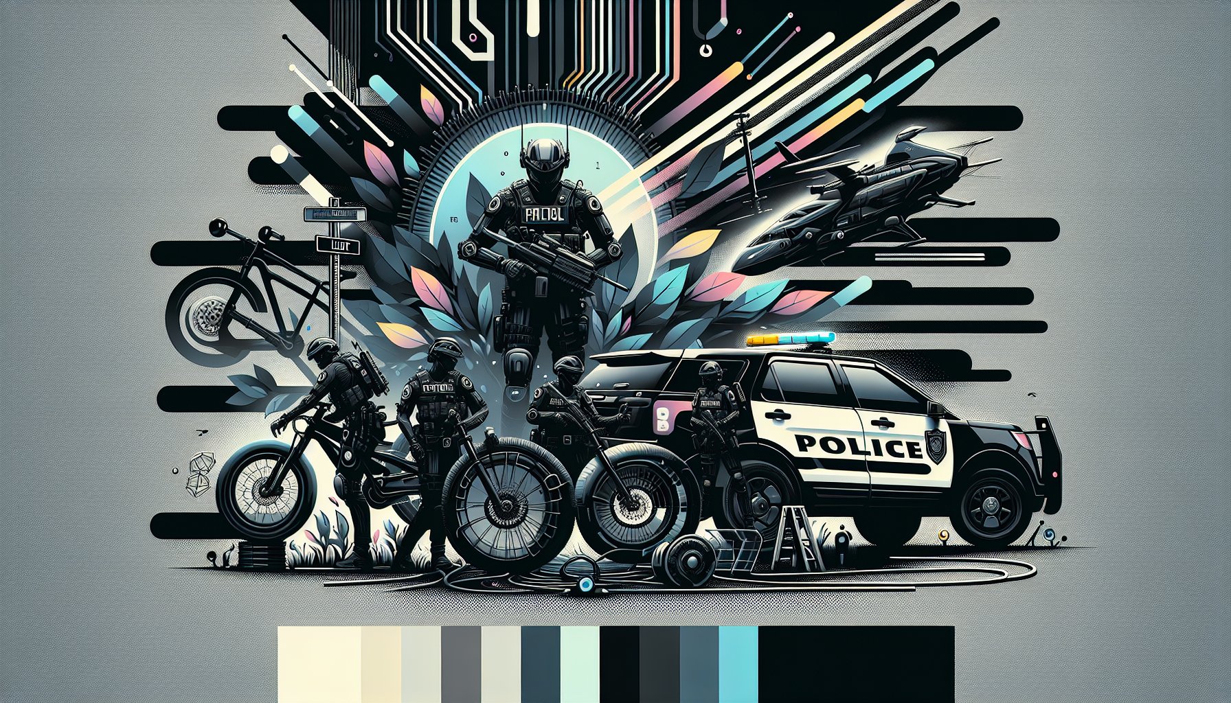 Patrol bikes enhance community engagement and eco-friendly policing in law enforcement strategies compared to patrol cars.