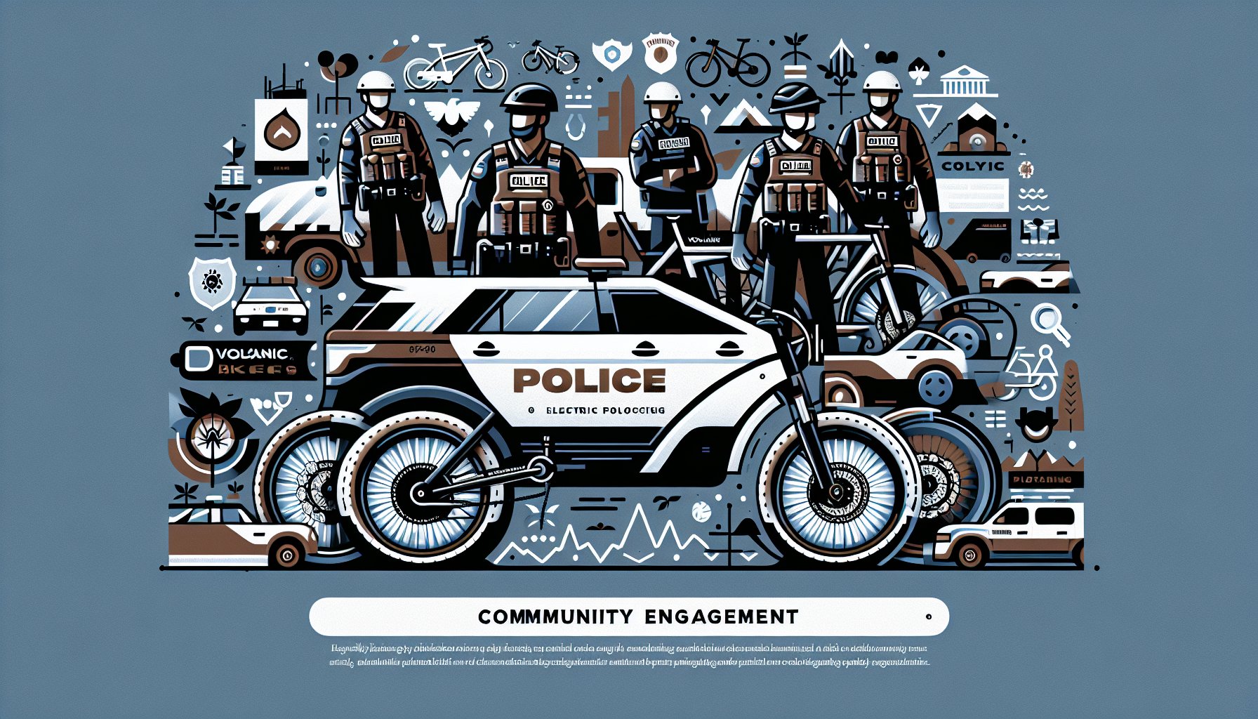 Electric patrol bikes enhance urban policing, community engagement, and sustainability in law enforcement with Volcanic Bikes in 2025.