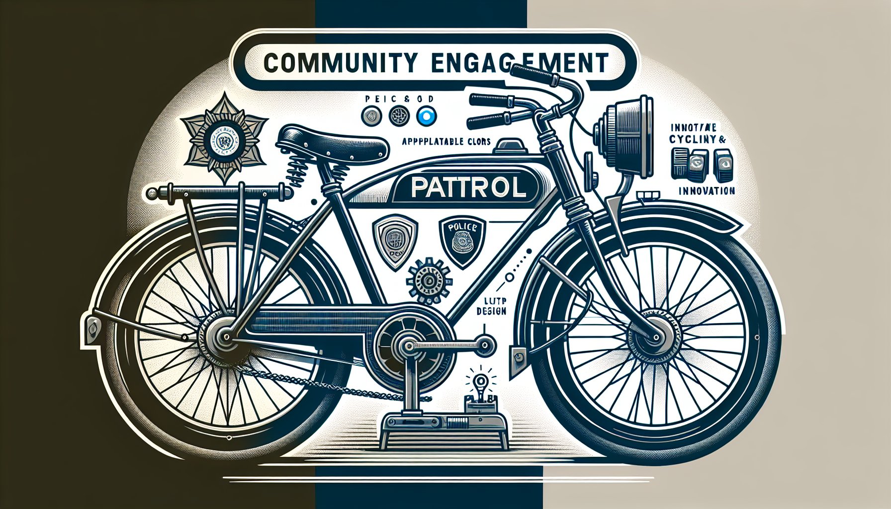 Signature Series APB patrol bike: innovative, reliable design for law enforcement and community engagement with sustainable features.