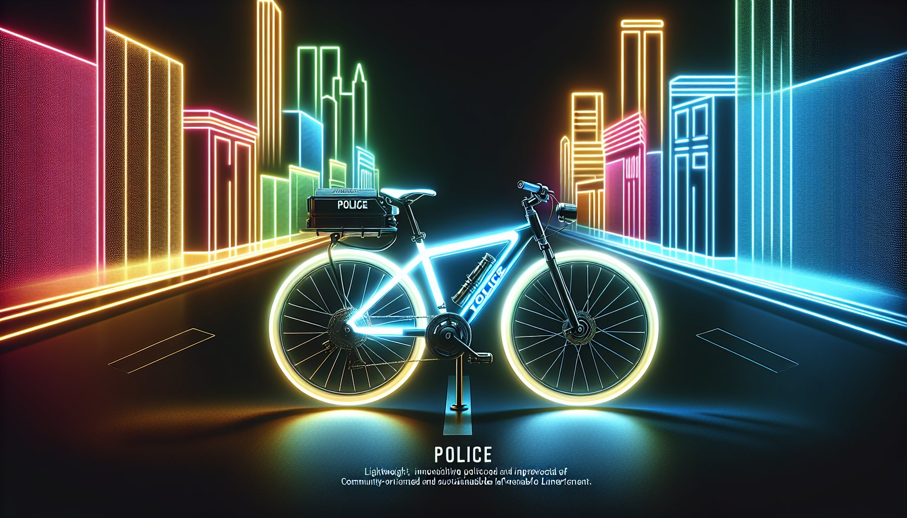 Lightweight police bicycles enhance community-oriented policing and sustainable law enforcement in urban patrols with Volcanic Bikes APB.