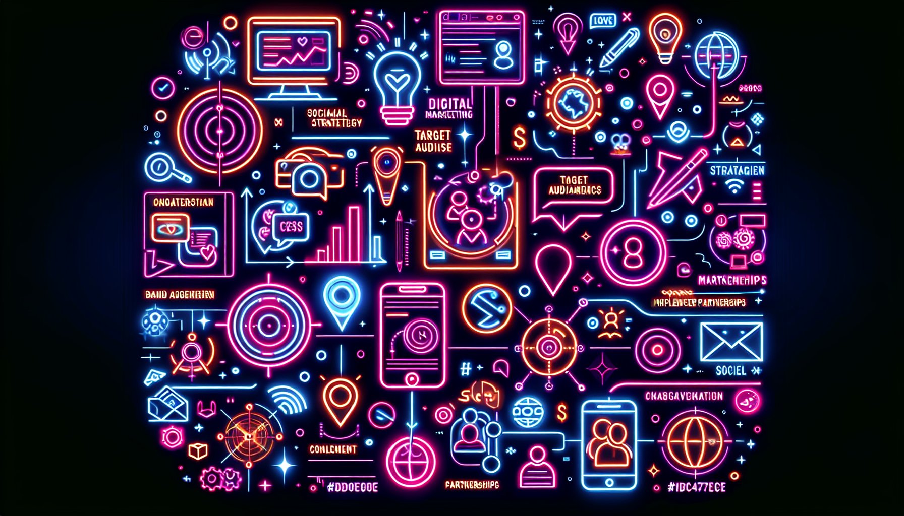 Guide to crafting a high-impact social media strategy for brand engagement through audience analysis and influencer partnerships.