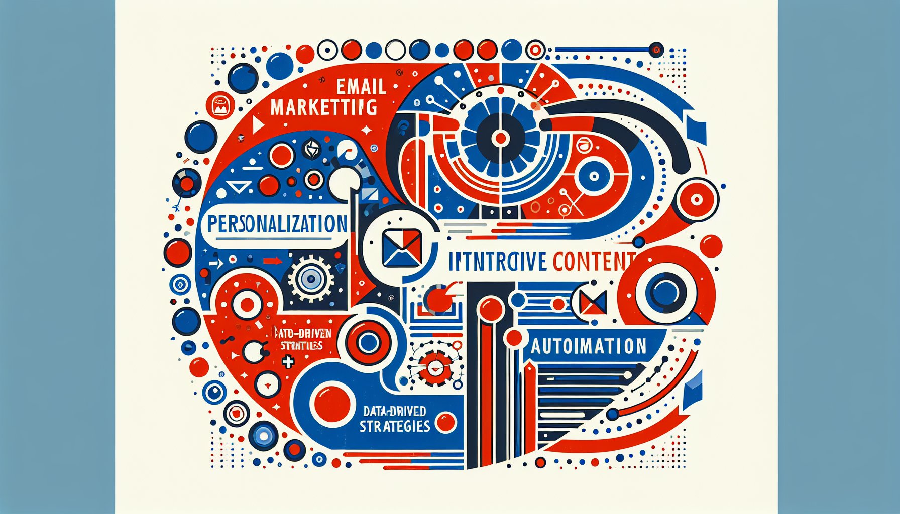 Email marketing strategies for 2025: leveraging personalization, data-driven insights, interactive content, and automation.