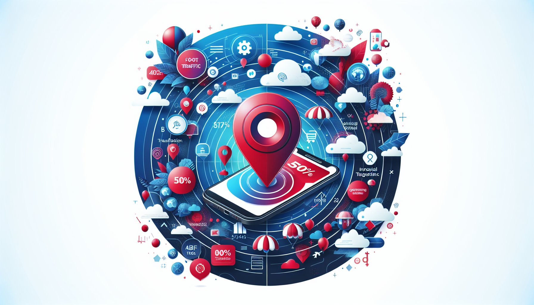 Case study on geo-targeting strategies boosting foot traffic by 50% through hyperlocal marketing and enhanced local SEO.