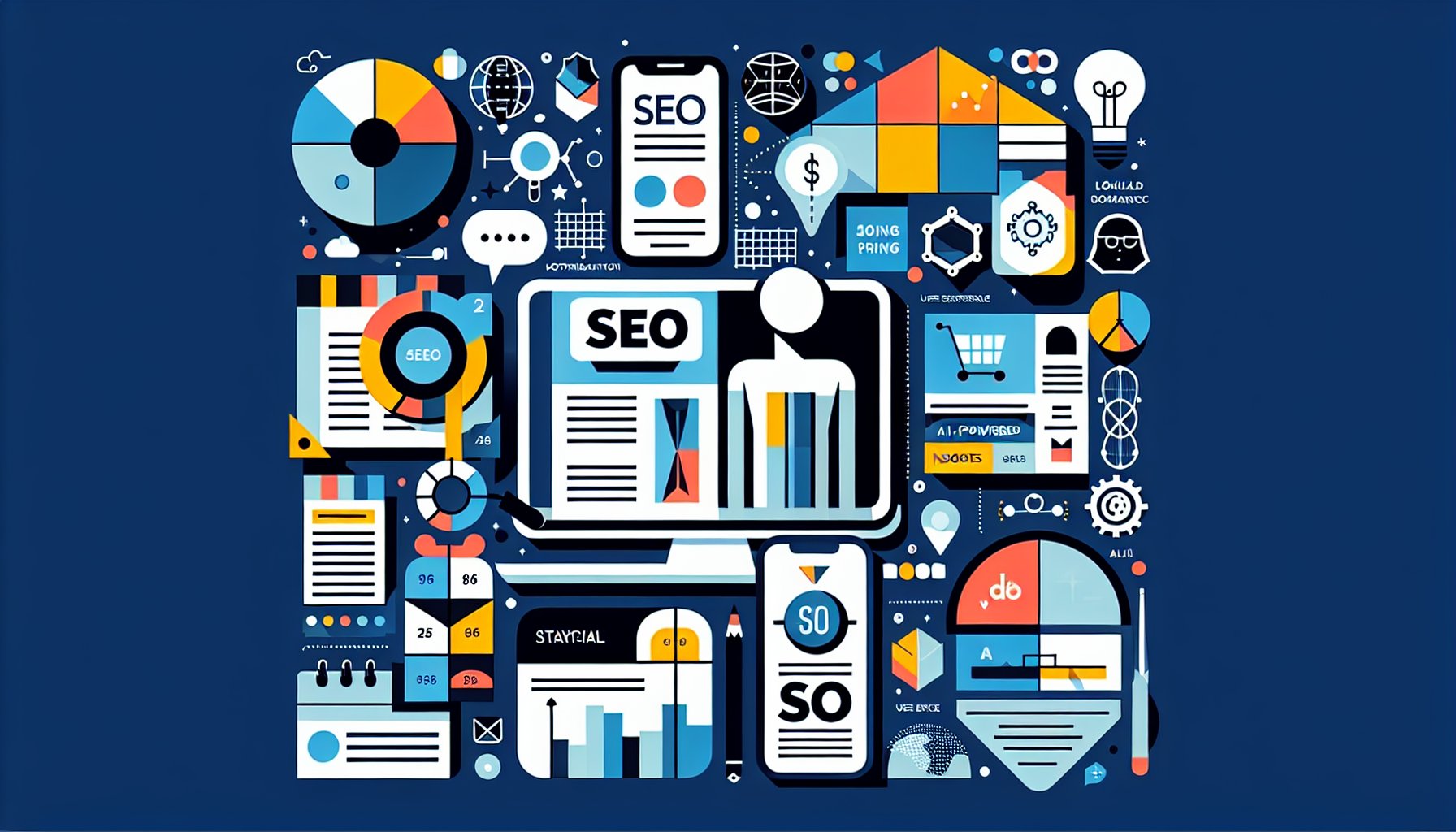 E-commerce SEO tips for 2025: mobile optimization, AI insights, enhancing user experience, and local SEO strategies.