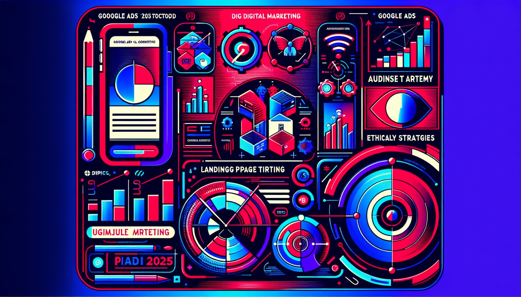 Effective PPC strategies for Google Ads 2025: audience targeting, landing page optimization, and ethical data usage.