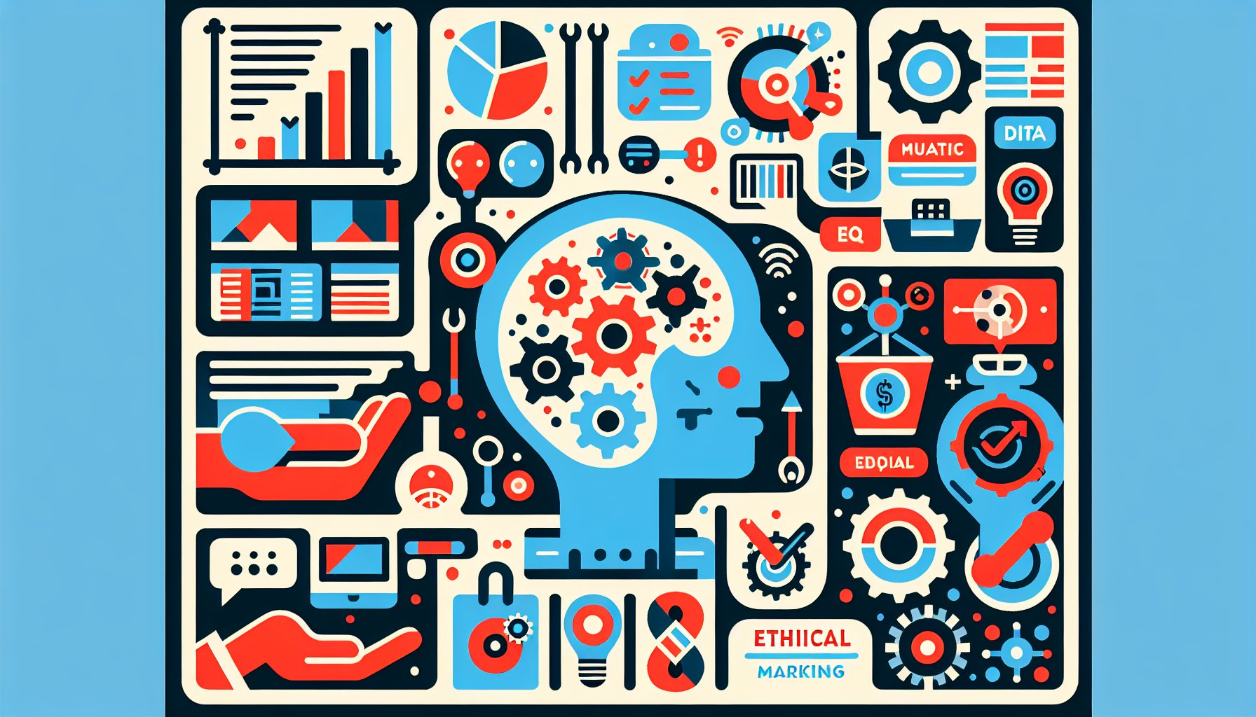 Essential digital marketing tools for 2025: AI, data analytics, content strategies, and ethical marketing practices.