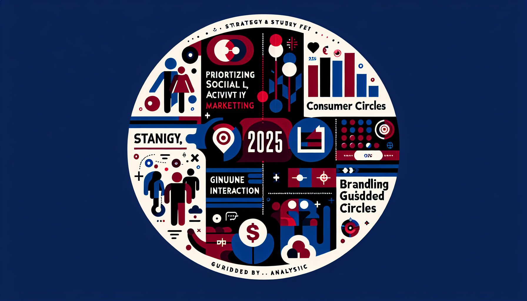 Key insights on brand strategy 2025 focusing on social-first marketing, authentic engagement, and data-driven branding.