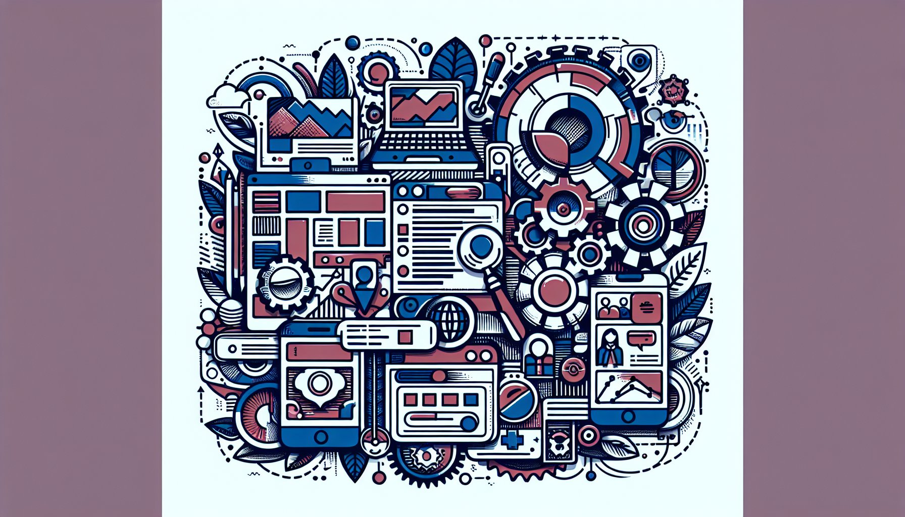 Guide on optimizing websites for improved user experience, SEO strategies, mobile-first design, and effective content marketing.