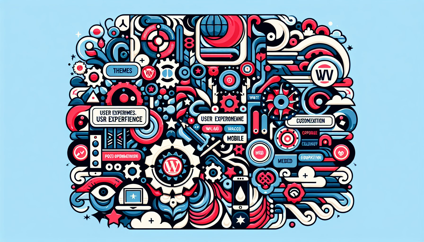 12 innovative WordPress themes enhancing user experience with mobile optimization, customization, and WCAG compliance for 2025.