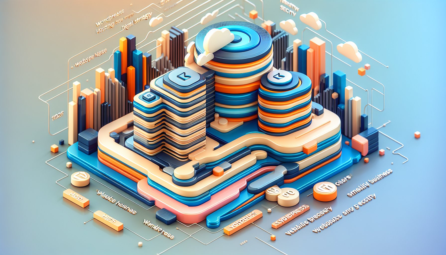 Comparison of SiteGround vs Hostinger for WordPress hosting tailored to small business needs focusing on speed and security in 2025.