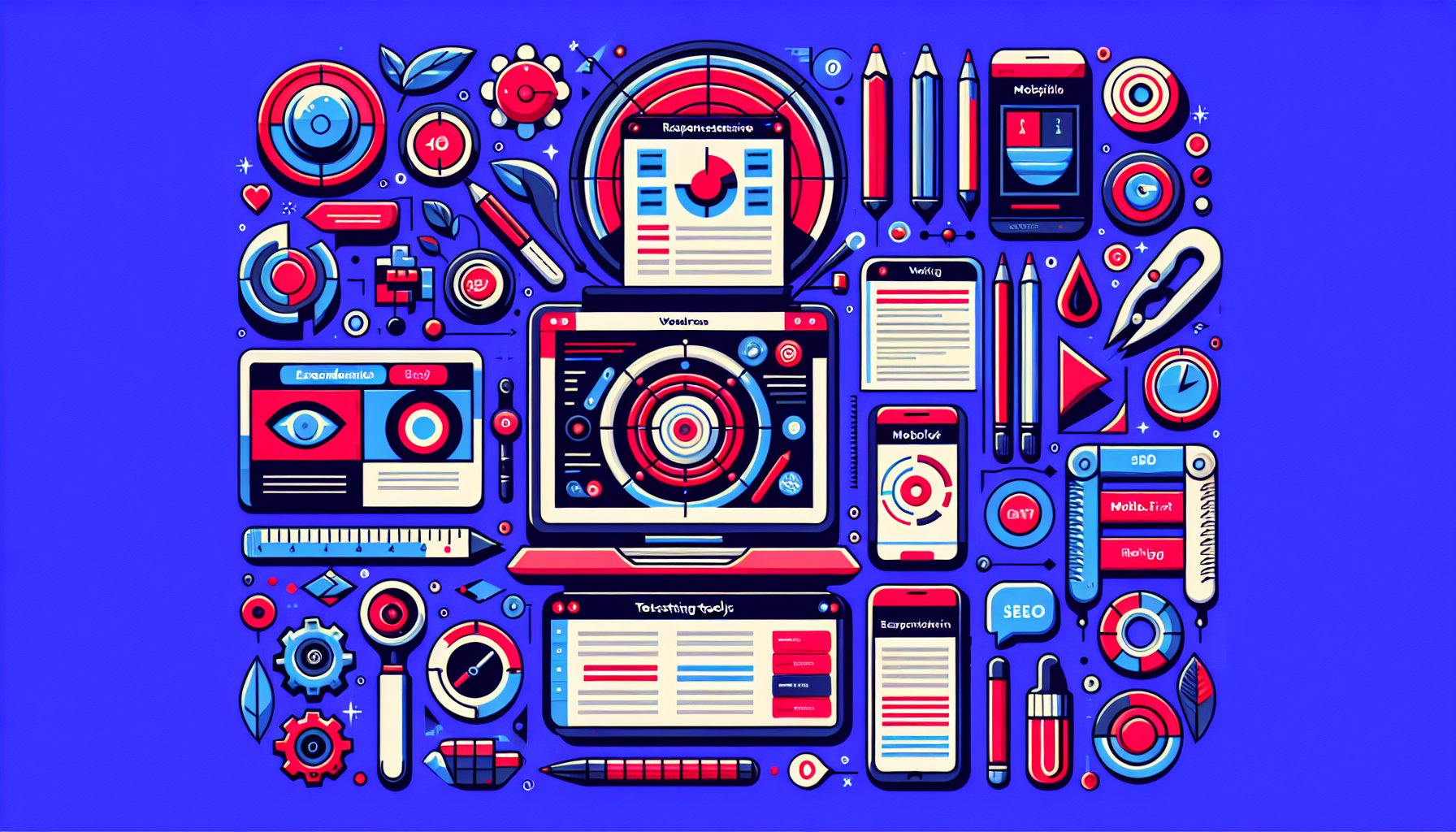 Guide to creating a responsive WordPress website with Elementor, mobile-first strategy, SEO tips, and testing tools.