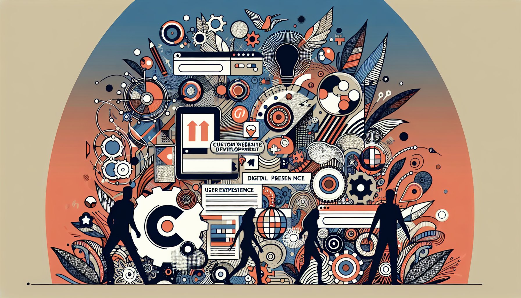 Custom website development enhances user experience, strengthens brand identity, and ensures scalability and adaptability for digital presence.