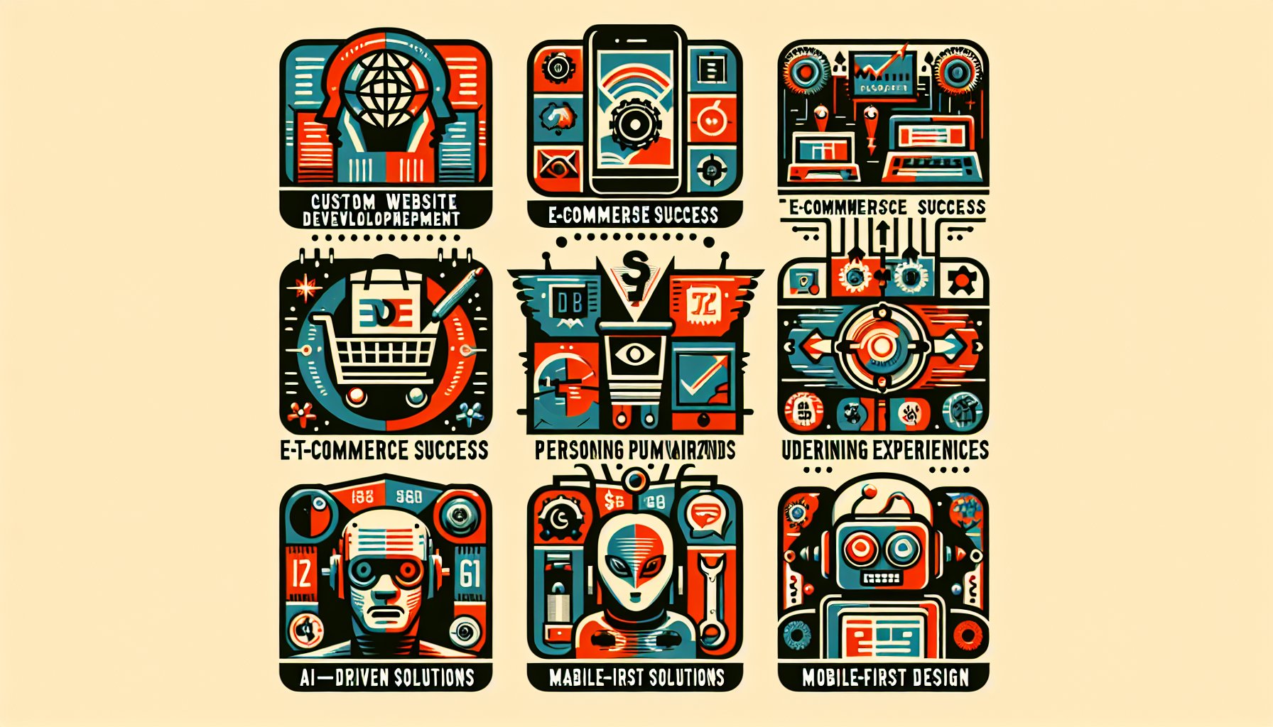 Custom website development enhances e-commerce success with personalized user experiences, AI-driven solutions, and mobile-first design.