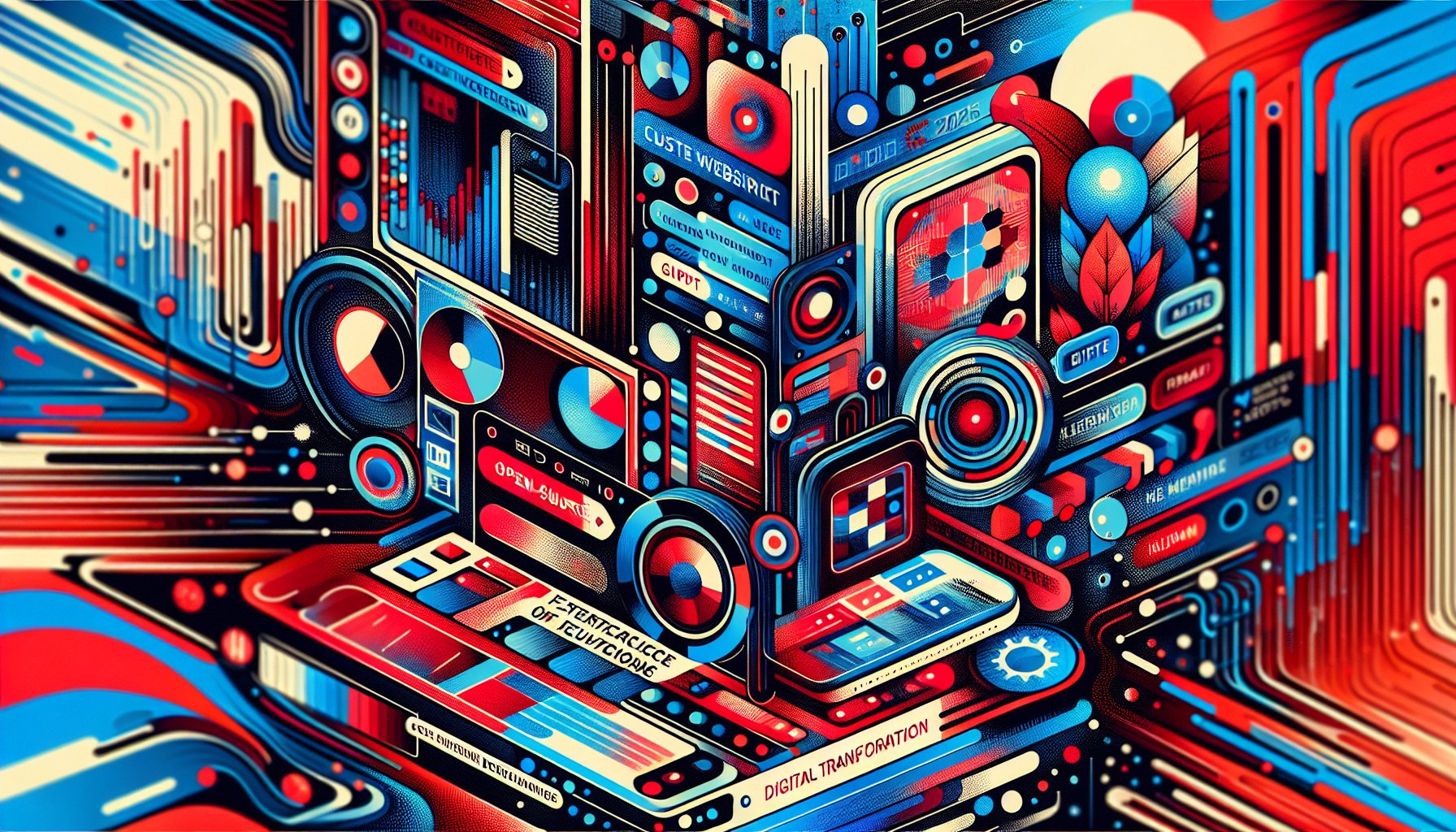 Custom website development analysis highlighting cost-effectiveness in 2025 with open-source technology and tailored web solutions.