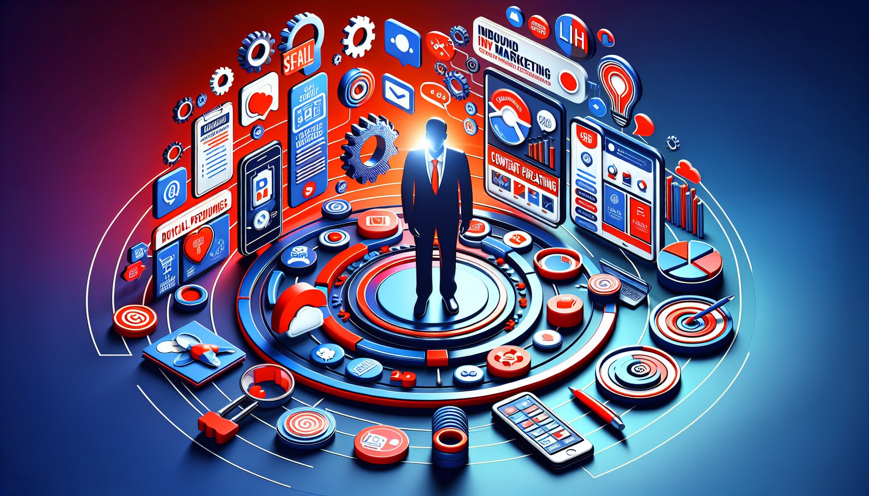 Social media strategies enhance inbound marketing through targeted content creation and social listening for buyer personas.